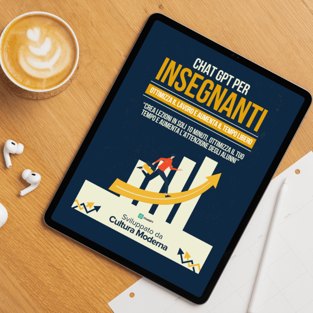 CHAT GPT PER INSEGNANTI - LA GUIDA PRATICA PER POTENZIARE ED OTTIMIZZARE IL PROPRIO INSEGNAMENTO (+5 BONUS ESCLUSIVI GRATIS 🎁)