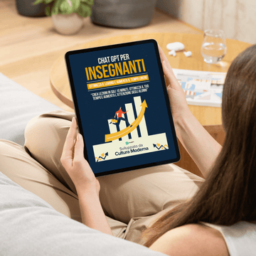 CHAT GPT PER INSEGNANTI - LA GUIDA PRATICA PER CREARE LEZIONI, VERIFICHE E MATERIALI DIDATTICI IN SOLI 10 MINUTI (+4 BONUS ESCLUSIVI GRATIS 🎁)
